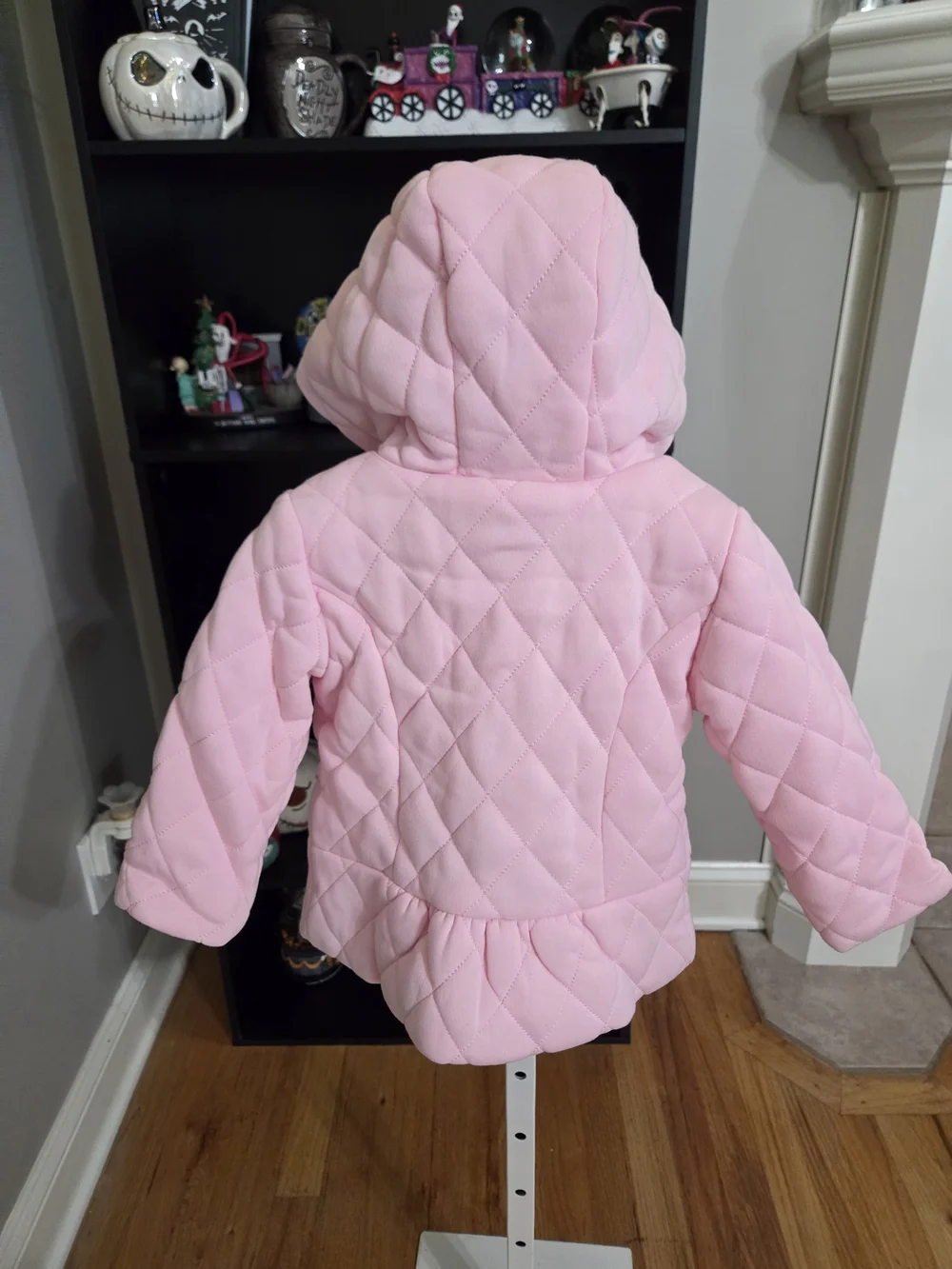 Me Jane Pink Quilted Hooded Jacket